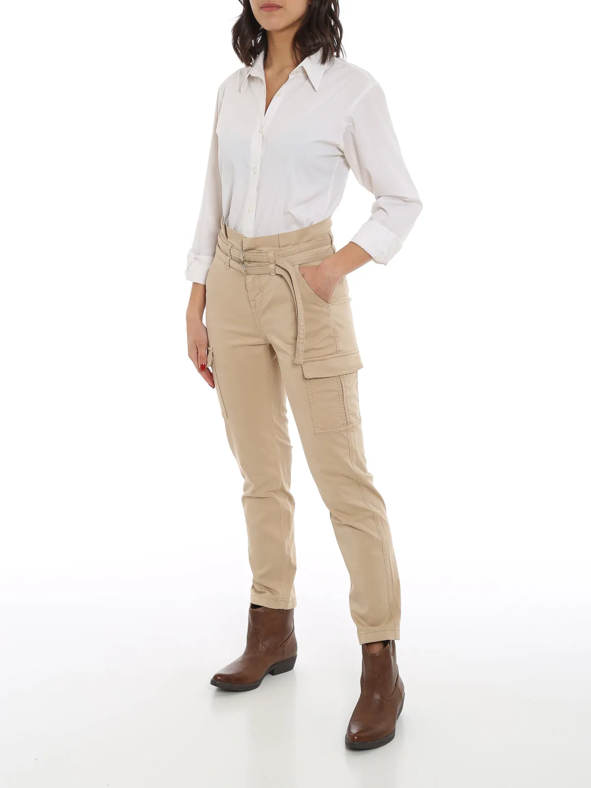 7 For All Mankind Paperbag Cargo Pants