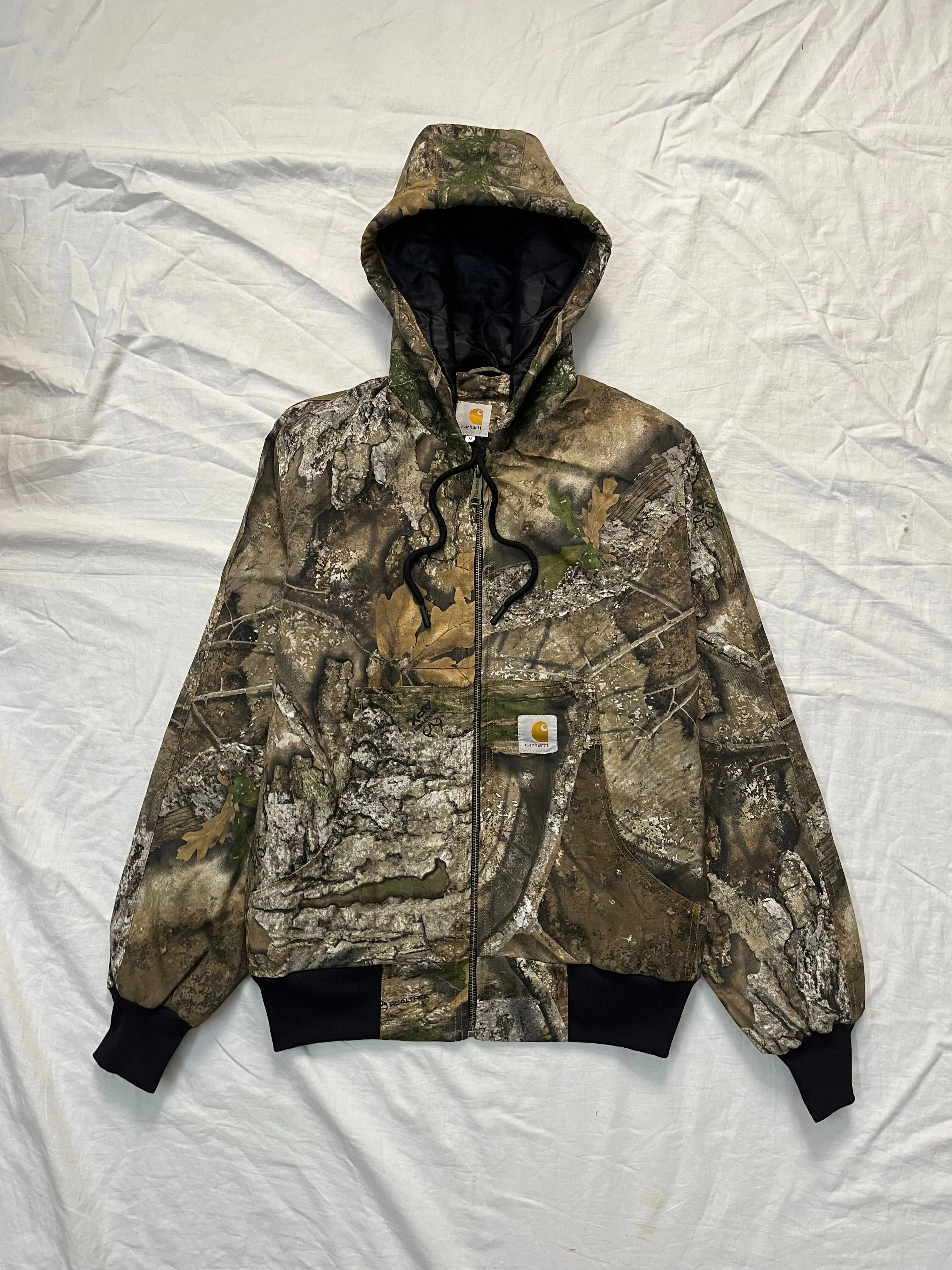 Custom handpick Jaku Carhartt Rework Style Camo Hooded Jacket