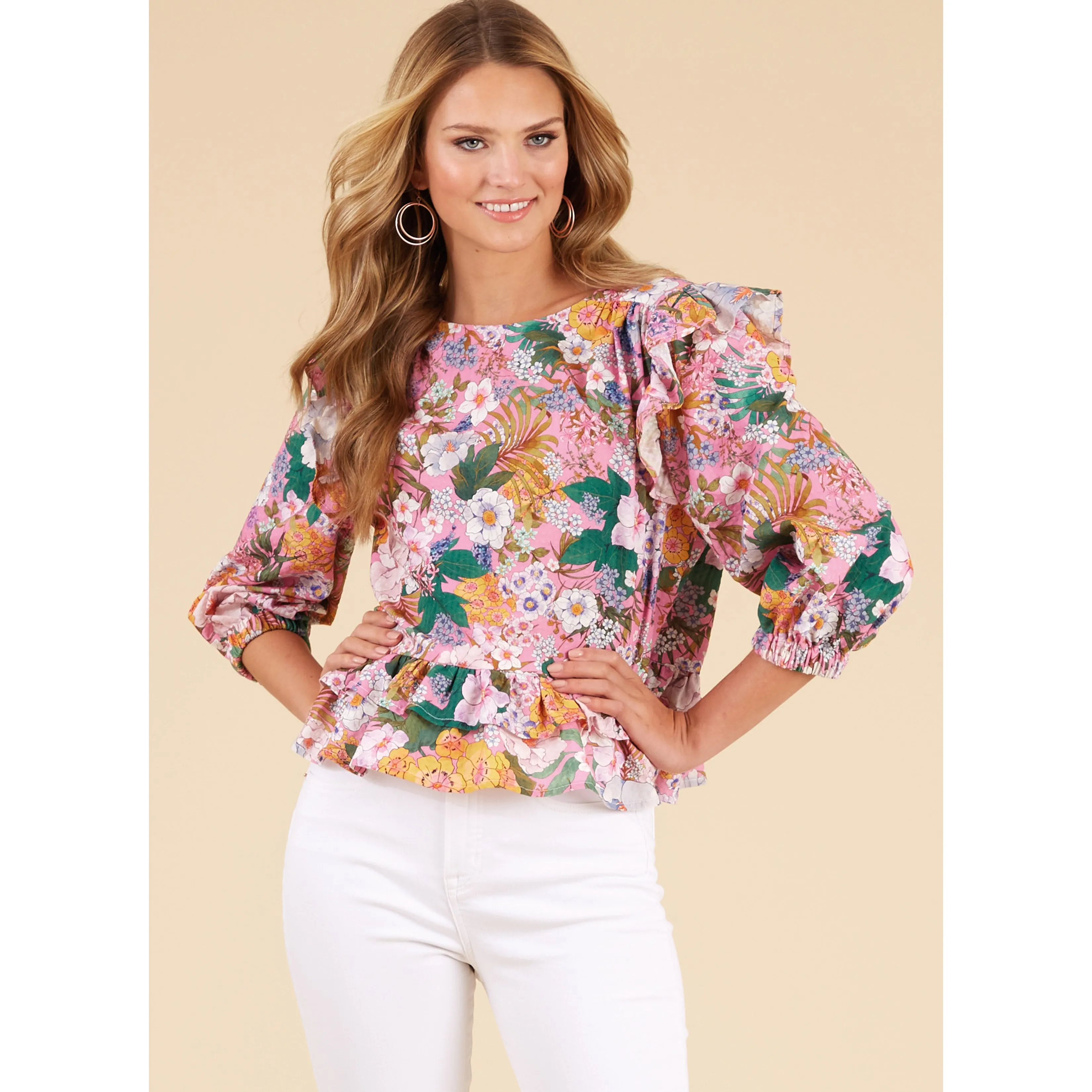 Newlook Pattern 6732  Misses' Tops