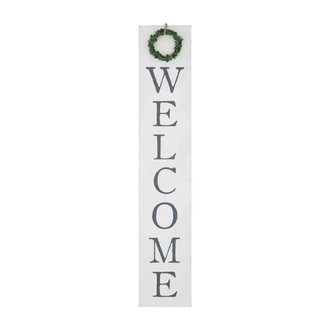 Reversible Wreath Porch Sign