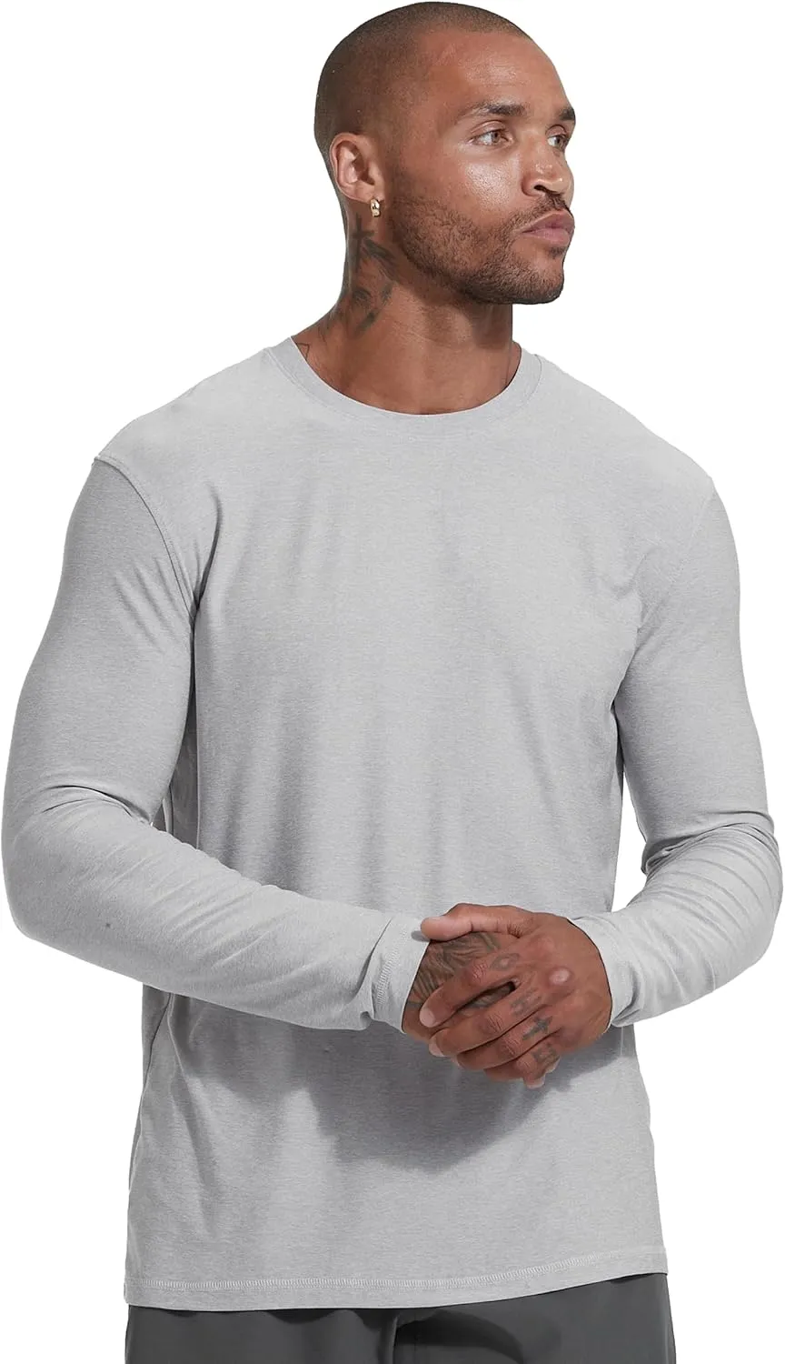 True Classic Workout Shirts for Men - Athletic Tops & Gym Shirts for Men, Quick-Dry Mens Workout Shirt