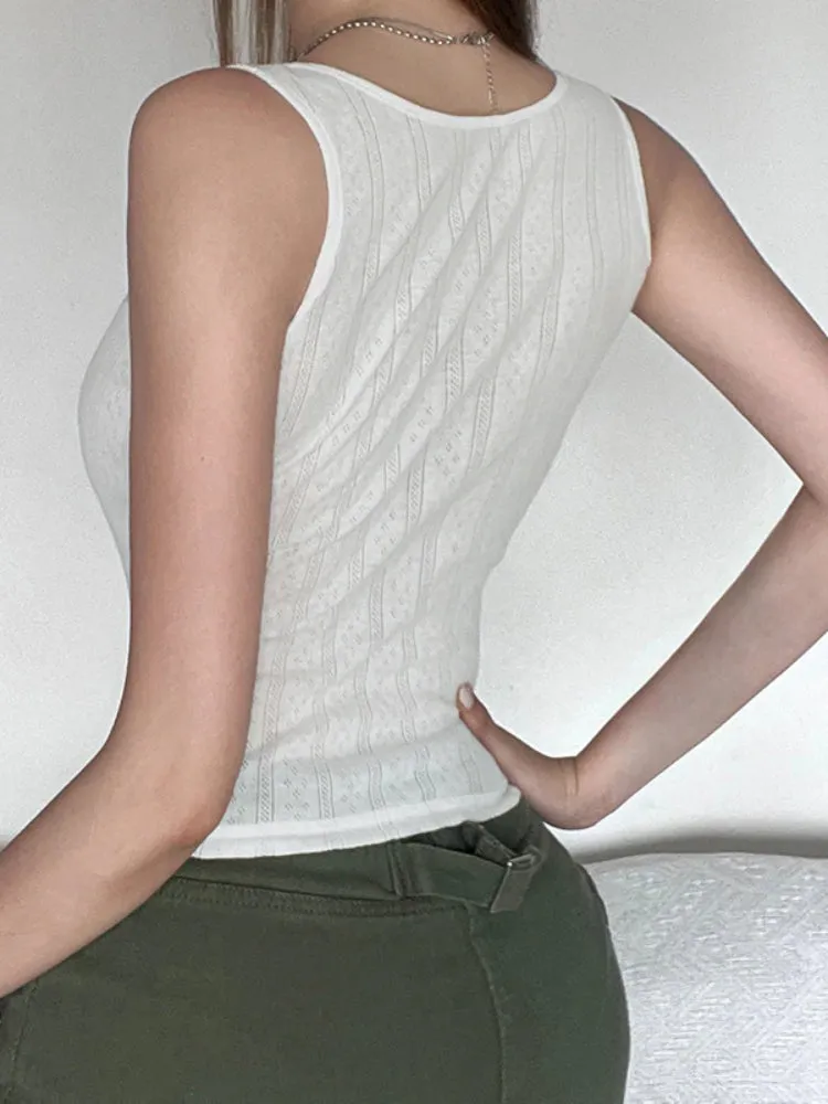 White Lace Spliced Cute Bow Top
