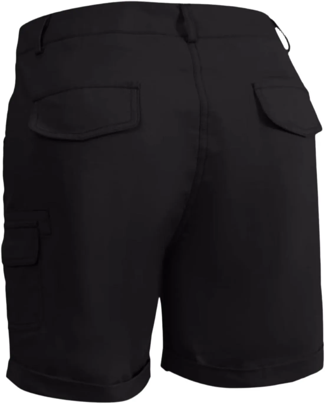 Women's Cargo Bermuda Shorts 2025 Summer High Waisted Casual Trendy Hiking Shorts Pull On Beach Outdoor Pants